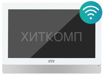 Цветной видеодомофон с Wi-Fi CTV-M4902-Белый
